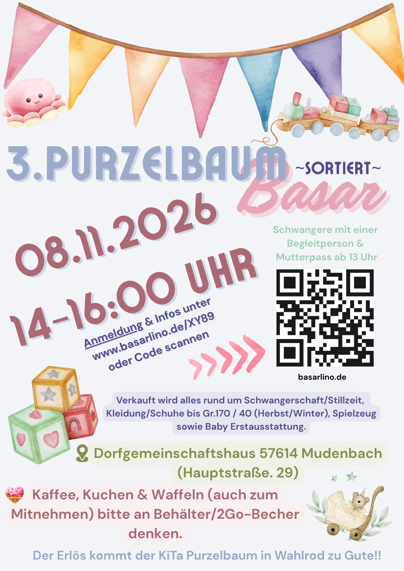 3. Purzelbaum-Basar in Mudenbach